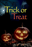 Morigins Jack Pumpkin Scary Halloween Double Sided Decorative House Flag 28"x40"