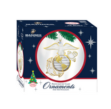 USMC Eagle Globe and Anchor Ornament Marine Corps Christmas Decoration Official Military Gift for Marines