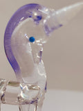 Unicorn Magical Garden Figurine | Handcrafted Glass Unicorn Decor