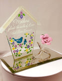 Mother’s Love Glass Rose Figurine | Handcrafted Gift with 22Kt Gold