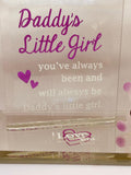 Daddy’s Little Girl Bear Glass Figurine | Handcrafted Gift for Daughter