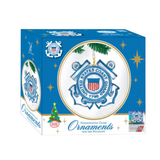 U.S. Coast Guard Glass Ornament Military Christmas Gift Official Licensed Keepsake