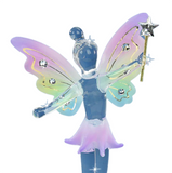 Handmade Glass Fairy Figurine, Home Décor Gift, Fairies Lover gift