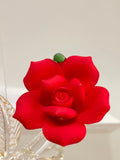 My Wife My Best Friend Rose Figurine Handcrafted Glass Gift for Wife