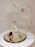 Swan Soul Mate Figurine | Handcrafted Glass Gift for Wife or Anniversary