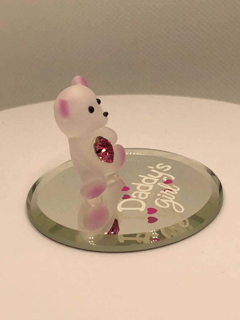 Glass Baron Daddy's Girl Heart Collectible Figurine