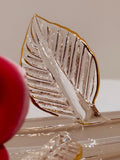Red Rose Forever My Love Figurine with 22Kt Gold and Mirrored Base