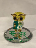 Handcrafted Owl Figurine, Owl Statue, Home Decor, Bird Figurine, Mother's day Gift, Gift for Owl Lovers