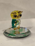 Handcrafted Owl Figurine, Owl Statue, Home Decor, Bird Figurine, Mother's day Gift, Gift for Owl Lovers