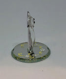 Siamese Cat Glass Figurine Cute Gift for Cat Lovers