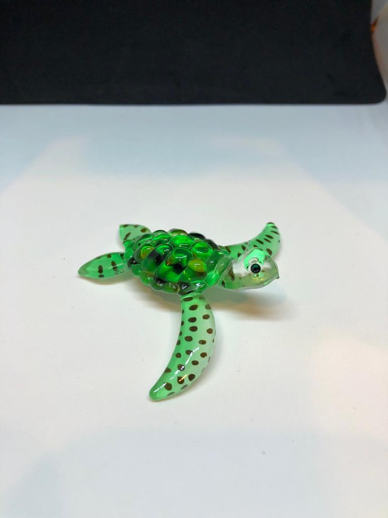 Glass Baron Sea Turtle Small Collectible Figurine