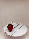 Teachers Rule Glass Apple Handcrafted Gift for Teachers