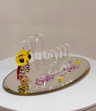 Mom Owl Always Love You Figurine | Handcrafted Glass Owl Gift for Mother’s Day