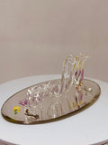 Mom Owl Always Love You Figurine | Handcrafted Glass Owl Gift for Mother’s Day