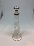 Glass Lighthouse Figurine Ocean Decor