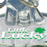 Glass Elephant Figurine, Elephant Home Decor, Mother's Day gift, Handmade Decor, Summer Elephant Gift