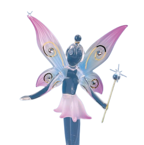 Butterfly Fairy, Handcrafted Crystal Fairy, Crystal Gift Fairy, Miniature Fairy Figurine, Holiday Gift