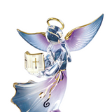 Angel & Bible Figurine Handmade Angel Gift Home Decor