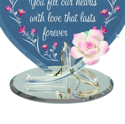 Glass Baron Grandma You Fill Our Hearts Figurine