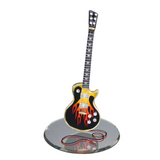 Smokin' Hot Classic Guitar Handcrafted Glass Music Figurine