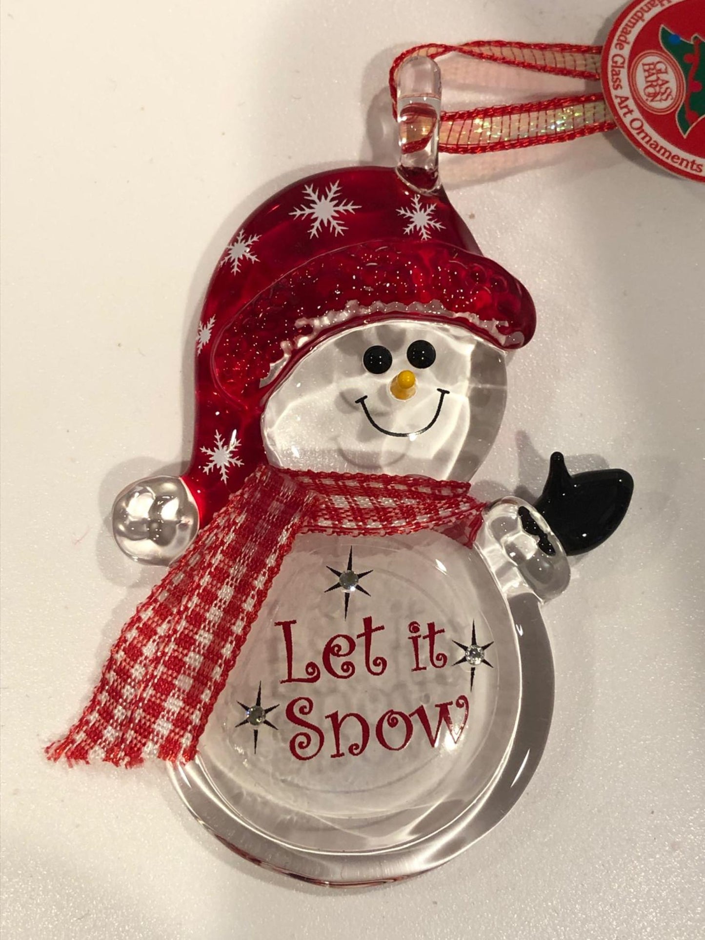Snowman Christmas Ornament Holiday Tree Decor Winter Decoration Gift for Family Festive Home Decor