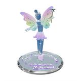 Handmade Glass Fairy Figurine, Home Décor Gift, Fairies Lover gift