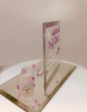 Daddy’s Little Girl Bear Glass Figurine | Handcrafted Gift for Daughter