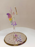 Fairy "Believe" Figurine | Handcrafted Glass Fairy with Crystals