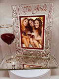 The Girls Glass Photo Frame | Friendship Picture Frame Gift for Best Friends