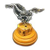 Running Mustang Horse on Manzanita Wood Base ~ MB2 5144