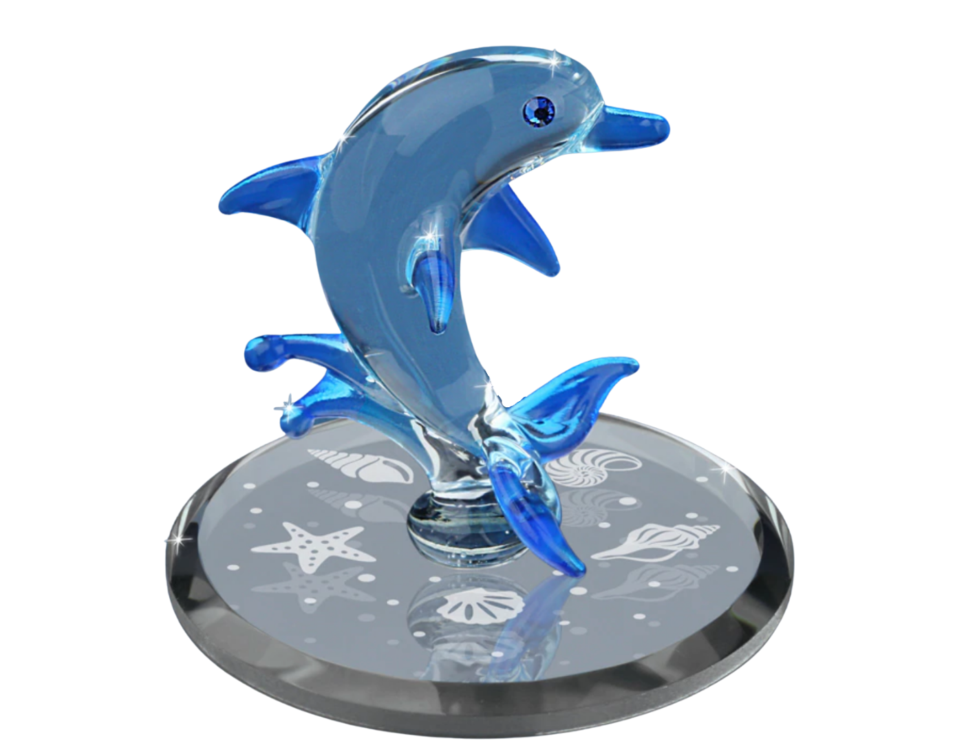 Glass Dolphin Collectible Figurine