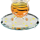 Hoot Owl Handcrafted Glass Owl Figurine for Animal Lovers