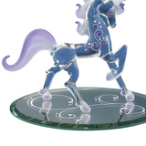 Fairy Tale Unicorn Figurine Handcrafted Glass Gift with Crystals