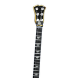 Glass Tobacco Burst Guitar Figurine Large Handcrafted Music Decor