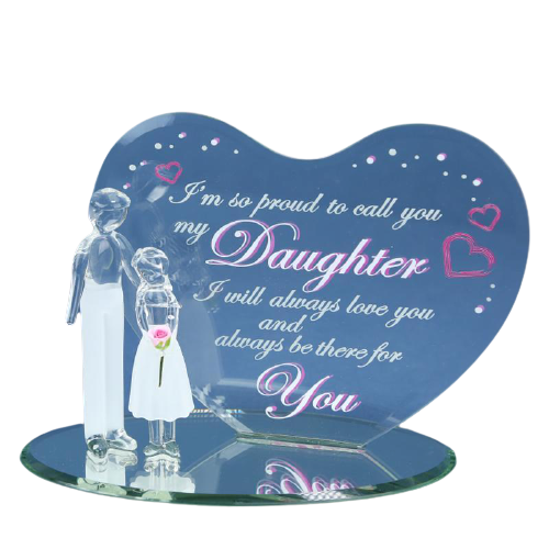 Glass Baron Proud of My Daughter Collectible Figurine