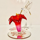 Hummingbird Figurine, Handmade Gift, Bird Statue, Home Décor, Mothers Day Gift