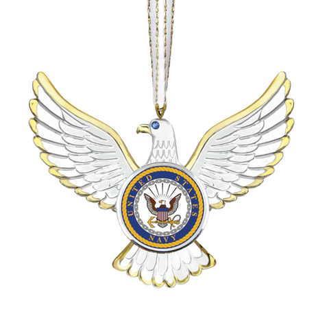 Glass Baron U.S. Navy Eagle Ornament