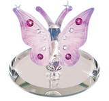 Violet Butterfly Figurine Home Décor Gifts