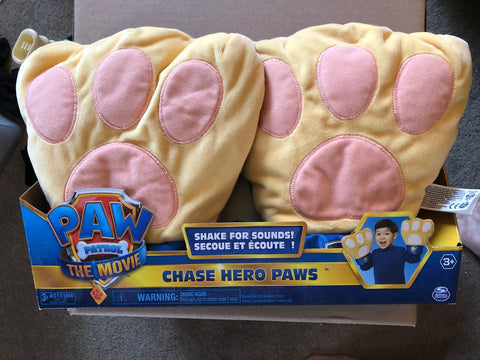 PAW Patrol Chase Hero Paws Movie Plush Toy with 10 Sounds and Phrases for Pretend Play