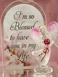Angel “I’m Blessed” Figurine in Keepsake Box | Faith Gift & Inspirational Decor
