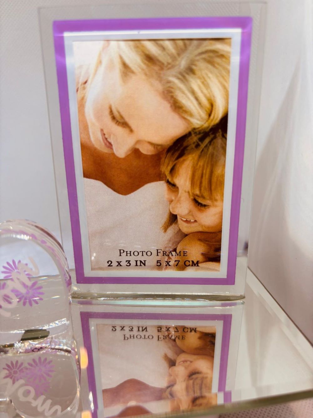 Mother Photo Frame with Heart | Handcrafted Gift for Mom