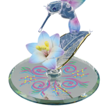 Glass Baron Hummingbird Blue