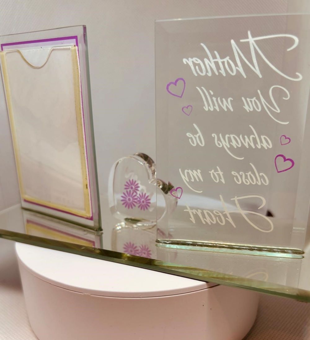 Mother Photo Frame with Heart | Handcrafted Gift for Mom