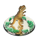 T-Rex Glass Figurine | Dinosaur Collectible Display Nature Décor