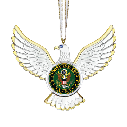 Glass Baron U.S. Army Eagle Ornament