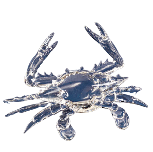 Glass Baron Crab Collectible Figurine