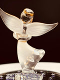 Angel By Your Side Figurine | Glass Faith Comfort Gift Décor