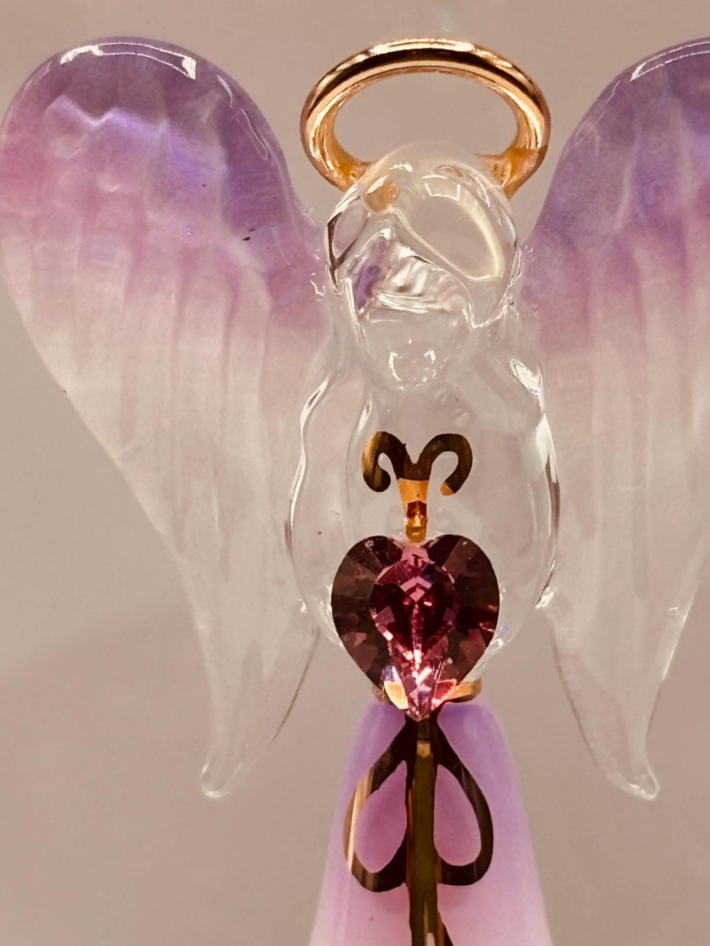 Angel “Believe In Miracles” Figurine | Glass Faith Gift Décor