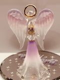 Angel “Believe In Miracles” Figurine | Glass Faith Gift Décor