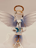 Angel with Star Handcrafted Glass Figurine Gift of Faith